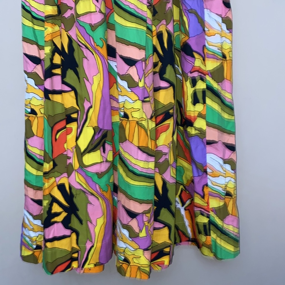 SWF Birds of Paradise Smocked Tie Strap Dress - Picture 7 of 12